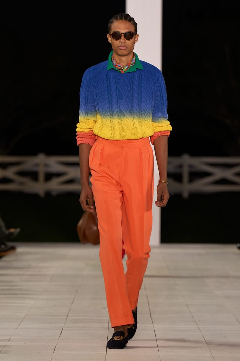Ralph Lauren 2025 spring runway show new york fashion week