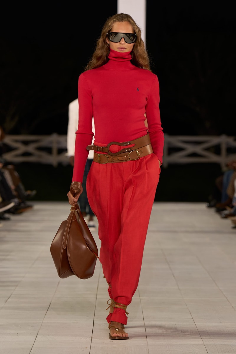 Ralph Lauren 2025 spring runway show new york fashion week 