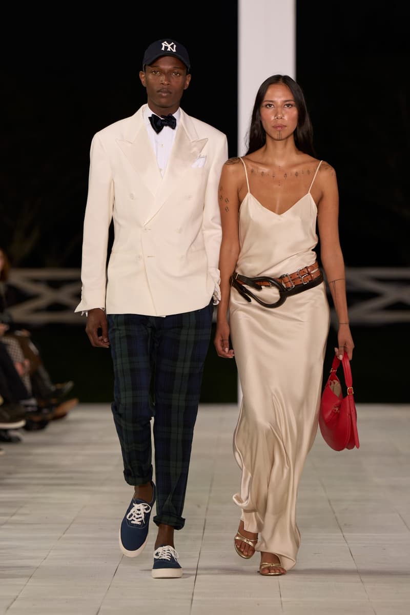 Ralph Lauren 2025 spring runway show new york fashion week