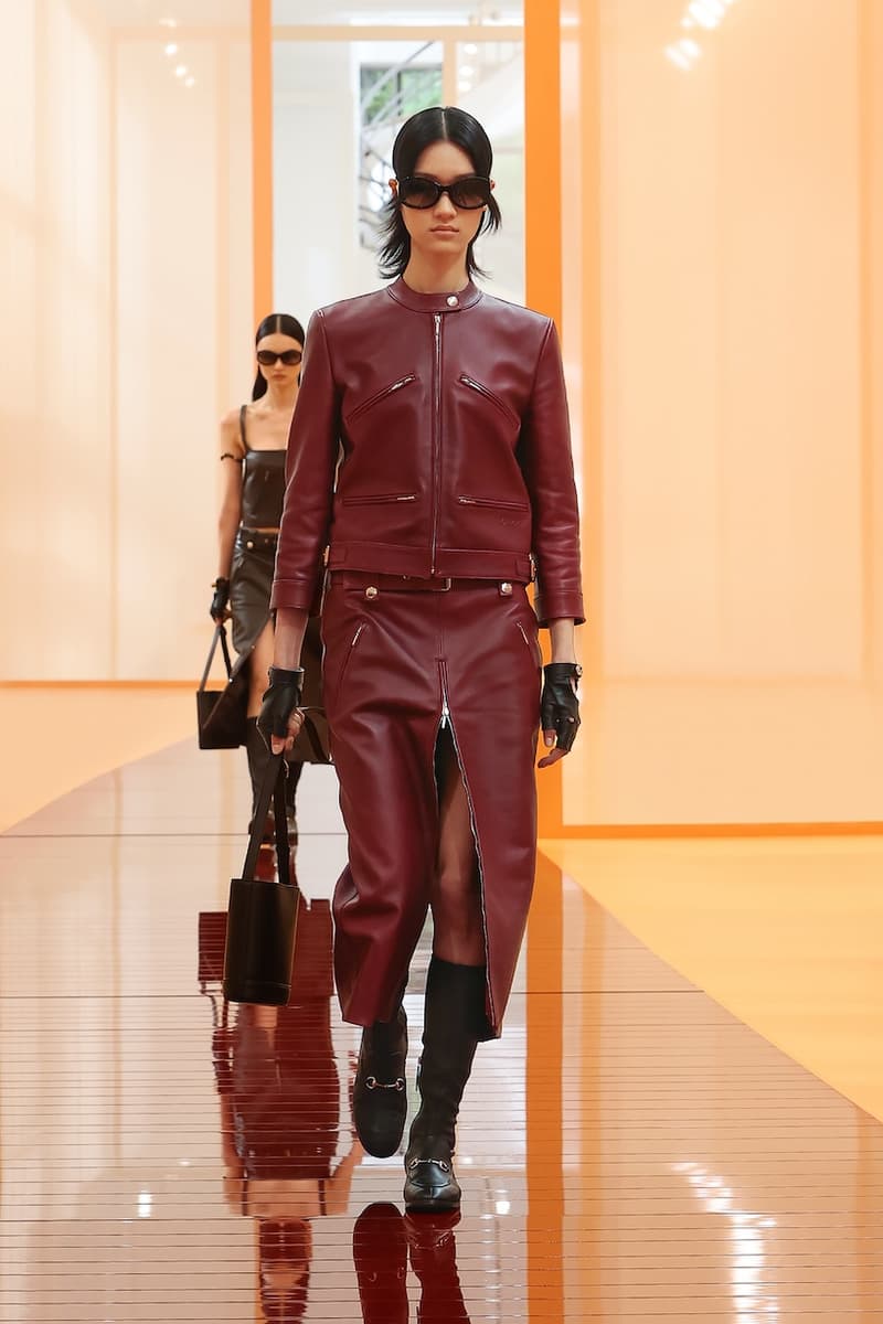 gucci 2025 spring summer Sabato De Sarno fashion show runway milan details looks