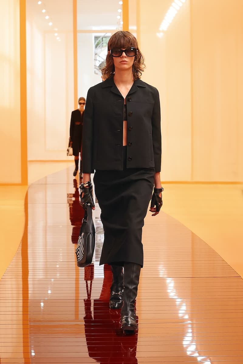 gucci 2025 spring summer Sabato De Sarno fashion show runway milan details looks