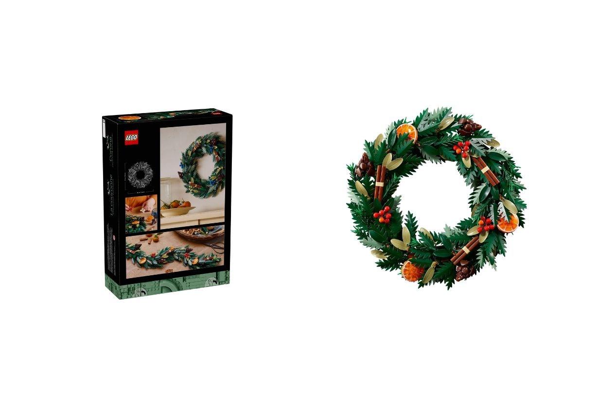 LEGO Botanical Collection Poinsettia Wreath Plum Blossom Chrysanthemum