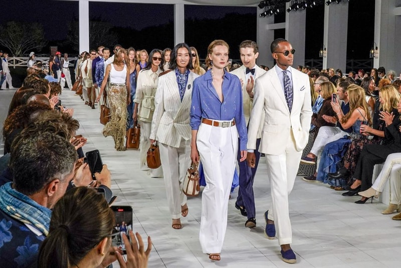 NYFW Ralph Lauren Spring 2025 aespa Winter Krystal