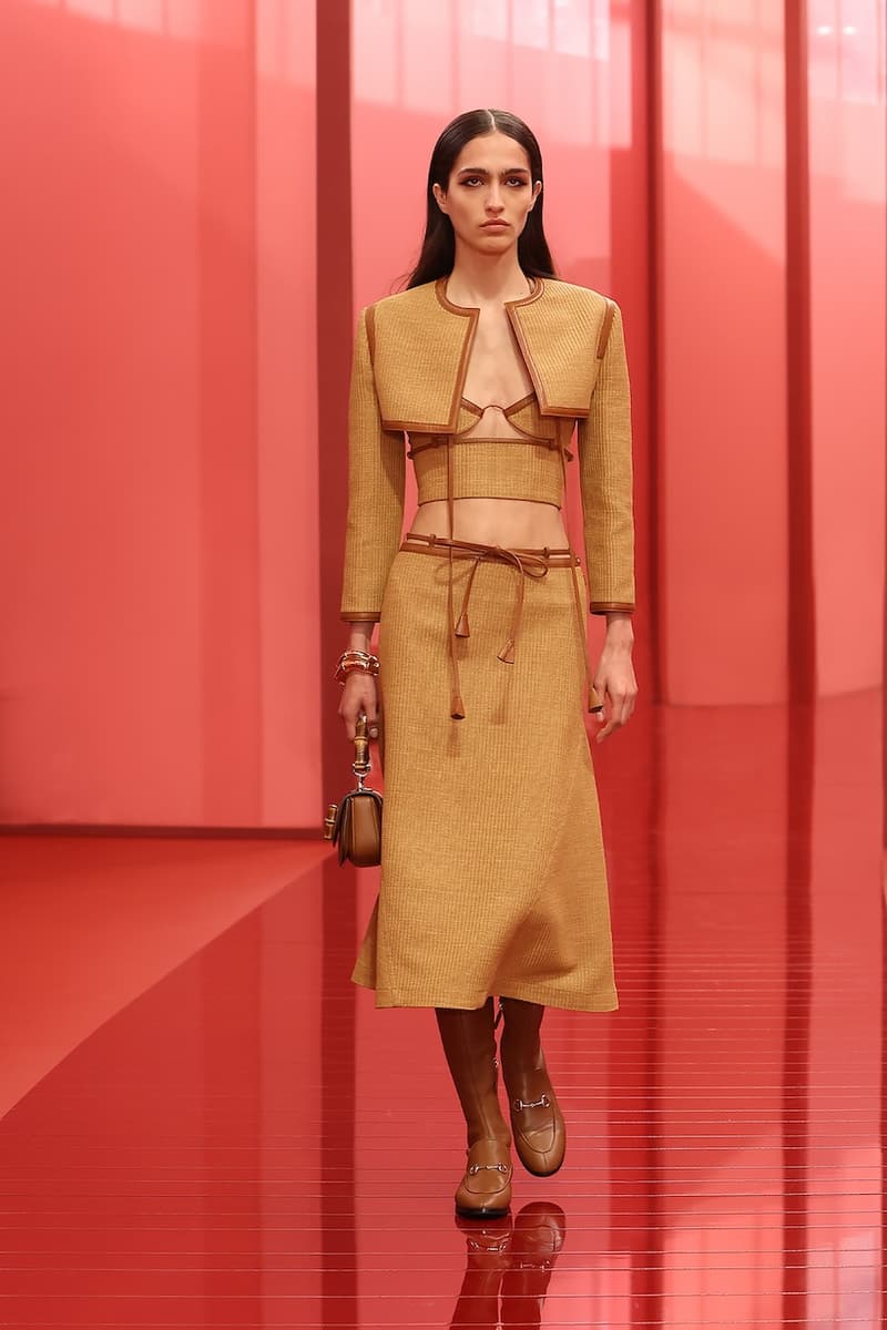 gucci 2025 spring summer Sabato De Sarno fashion show runway milan details looks