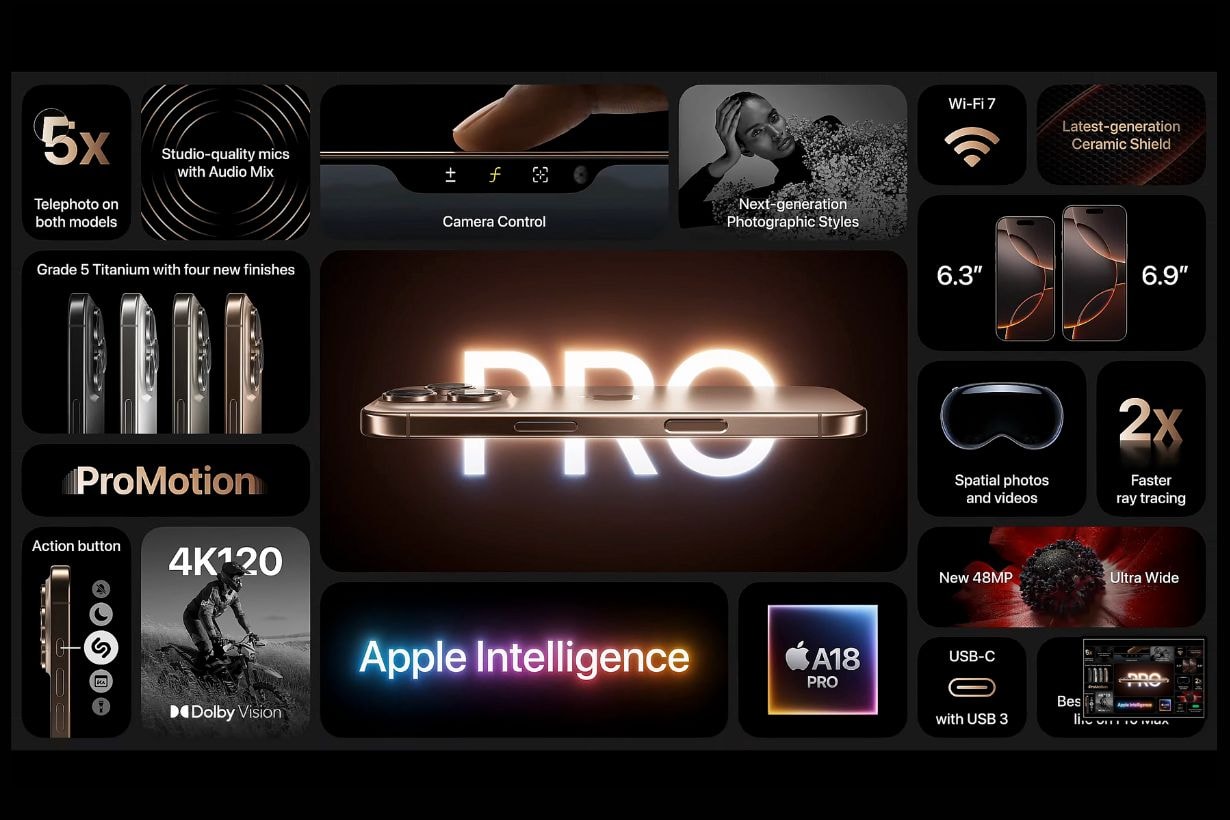 Apple Event 2024 new iPhone 16 iPhone 16 pro release info