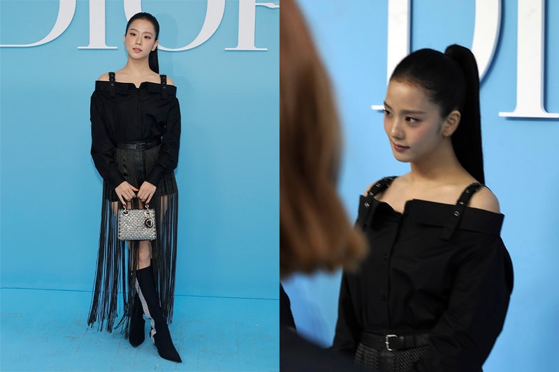 dior jisoo paris fashion week 25 spring summer look