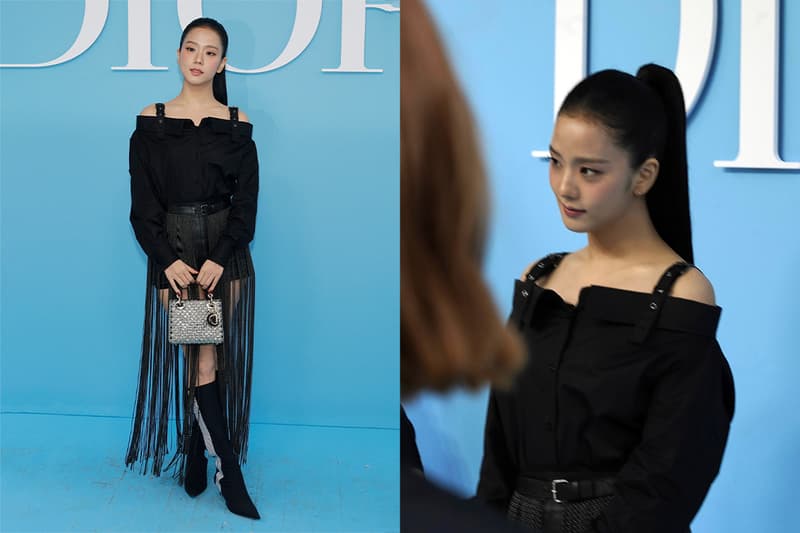 dior jisoo paris fashion week 25 spring summer look