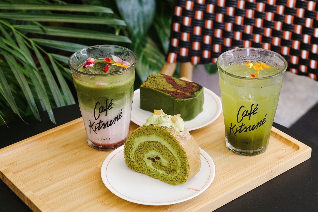 Cafe Kitsune Matcha menu POP-UP Taiwan