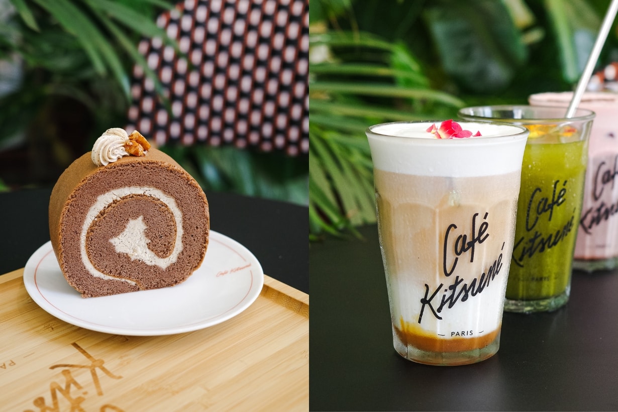 Cafe Kitsune Matcha menu POP-UP Taiwan