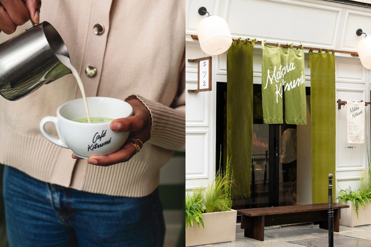 Cafe Kitsune Matcha menu POP-UP Taiwan