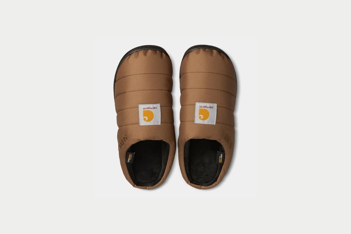 Carhartt x SUBU Cordura Slippers Hamilton Brown Collaboration
