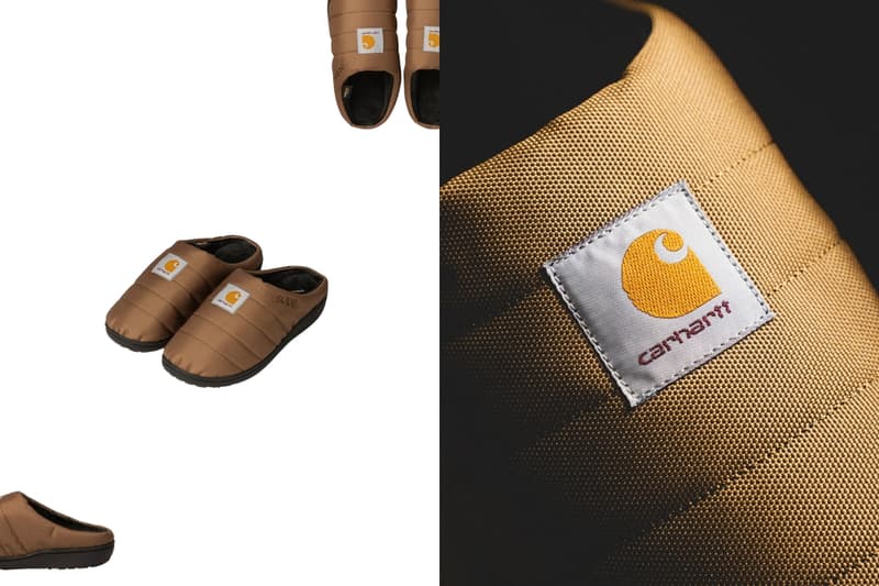 Carhartt x SUBU Cordura Slippers Hamilton Brown Collaboration
