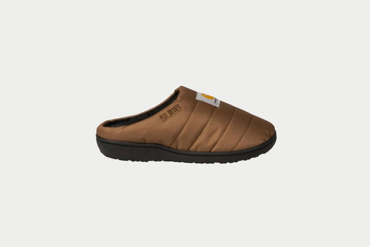 Carhartt x SUBU Cordura Slippers Hamilton Brown Collaboration