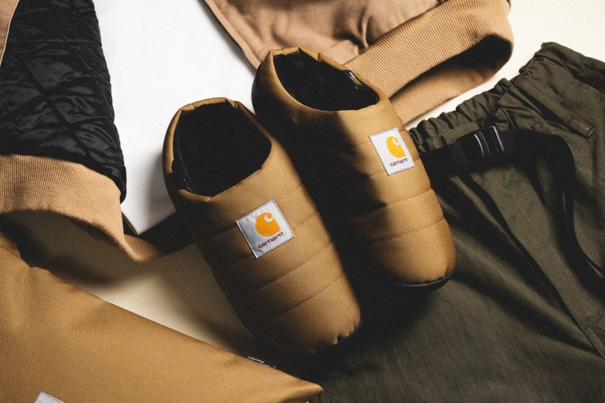 Carhartt x SUBU Cordura Slippers Hamilton Brown Collaboration