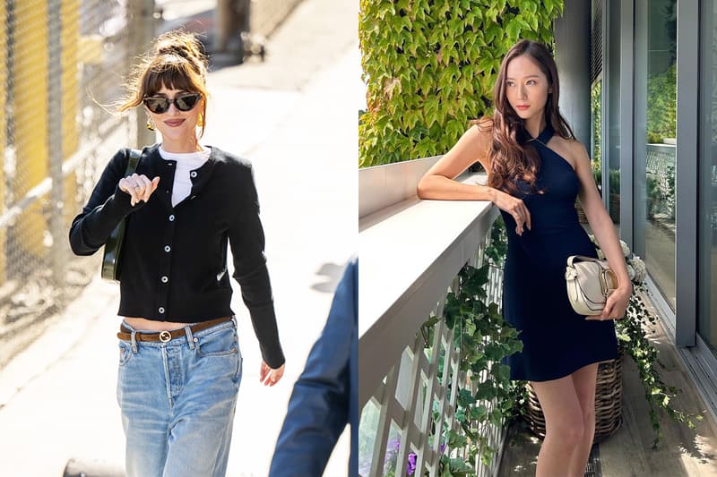 看過了 Dakota Johnson 和 Krystal 的造型,就知比起一條小黑裙,今季更該入手一對棕色長裙!