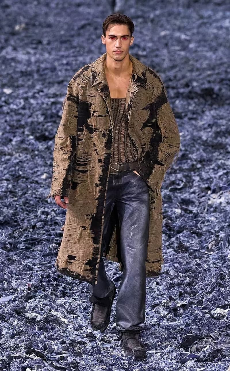 DIESEL 2025 Spring Summer Runway Show MFW Glenn Martens