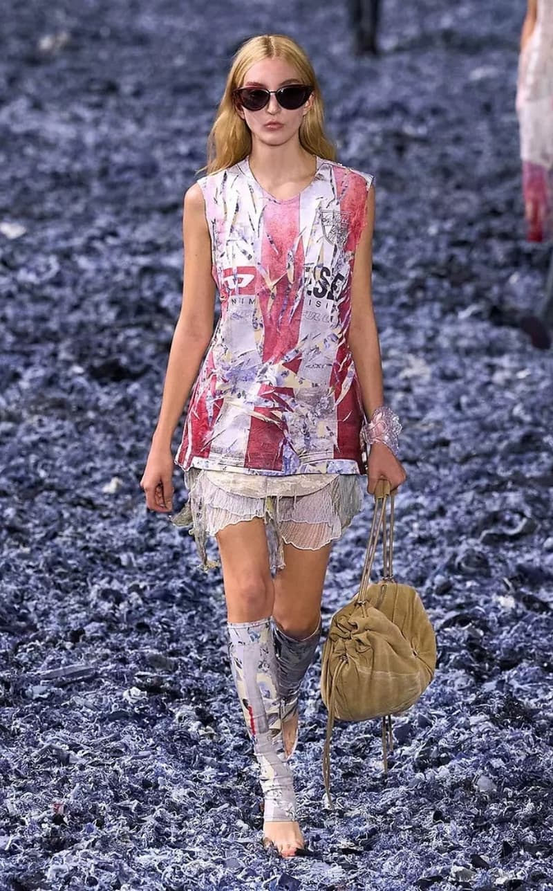 DIESEL 2025 Spring Summer Runway Show MFW Glenn Martens