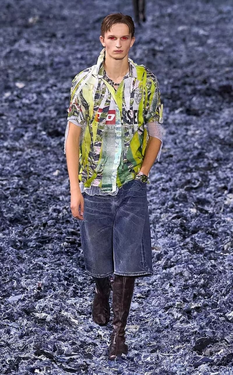 DIESEL 2025 Spring Summer Runway Show MFW Glenn Martens