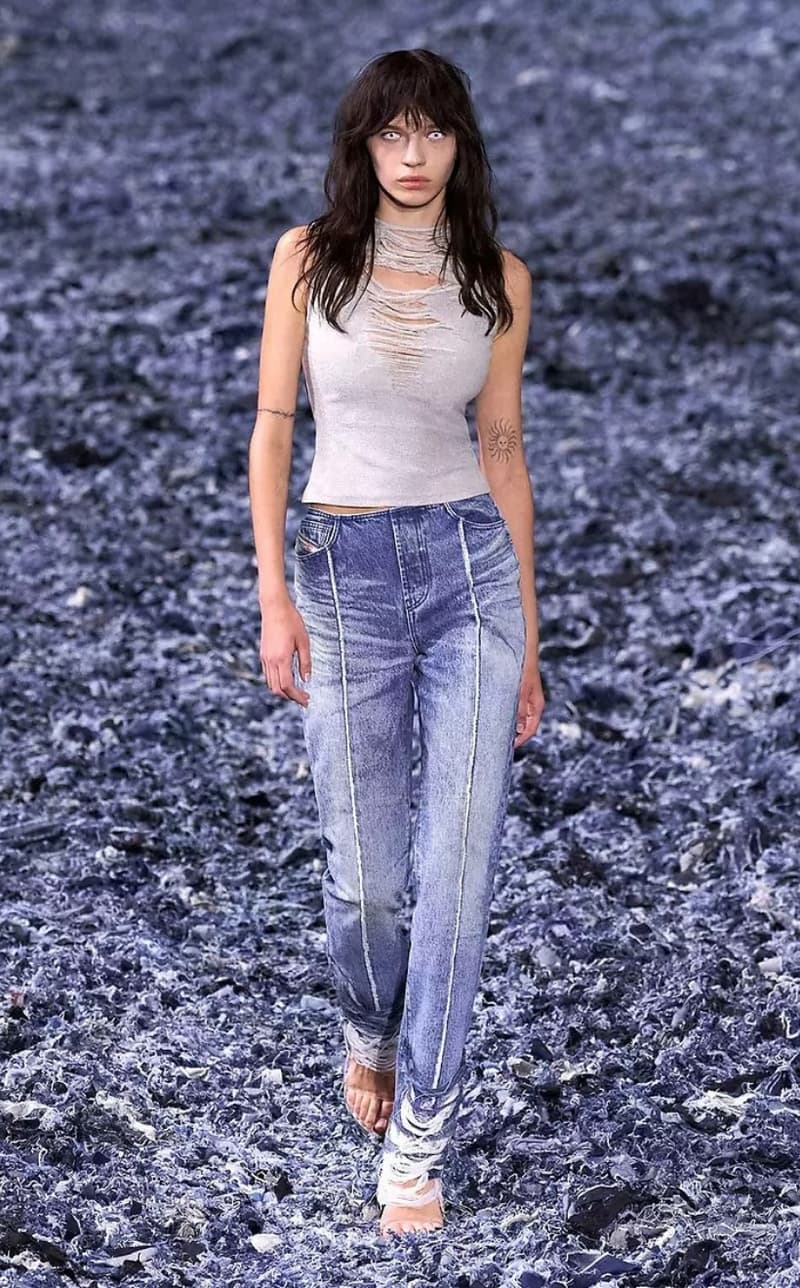 DIESEL 2025 Spring Summer Runway Show MFW Glenn Martens