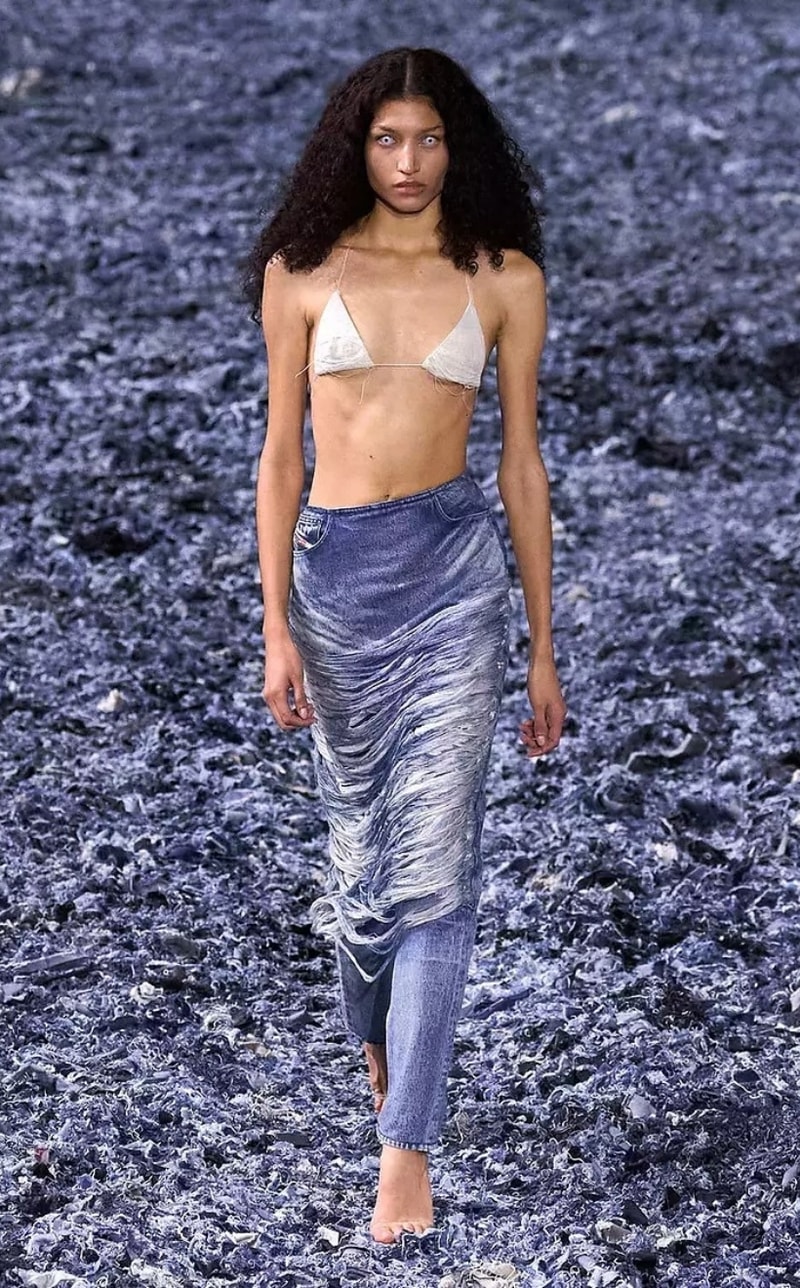 DIESEL 2025 Spring Summer Runway Show MFW Glenn Martens