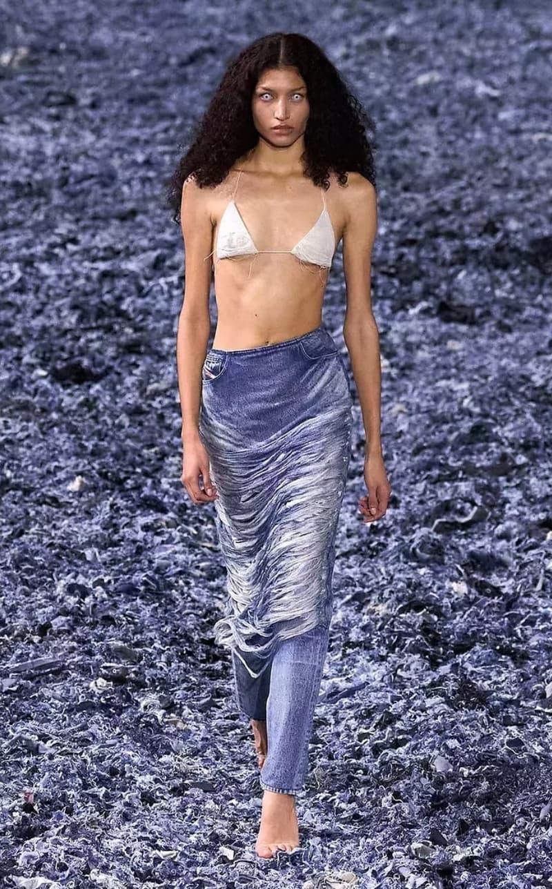 DIESEL 2025 Spring Summer Runway Show MFW Glenn Martens