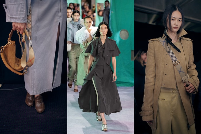 LFW:短版風衣的瀟灑、大容量手袋的隨性... 帥女生會愛上 Burberry 2025 夏季大秀!