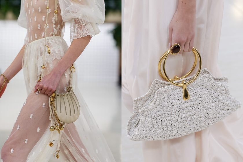 Chloé paris fashion week 2025 spring summer Chemena Kamali handbags