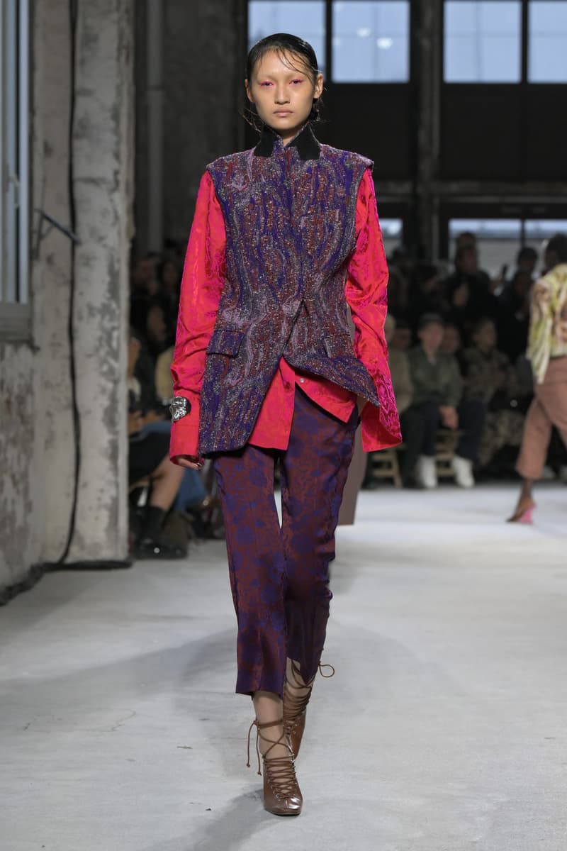 PFW:Dries Van Noten 工作室釋出首個系列,成功秉承品牌的美學與理念