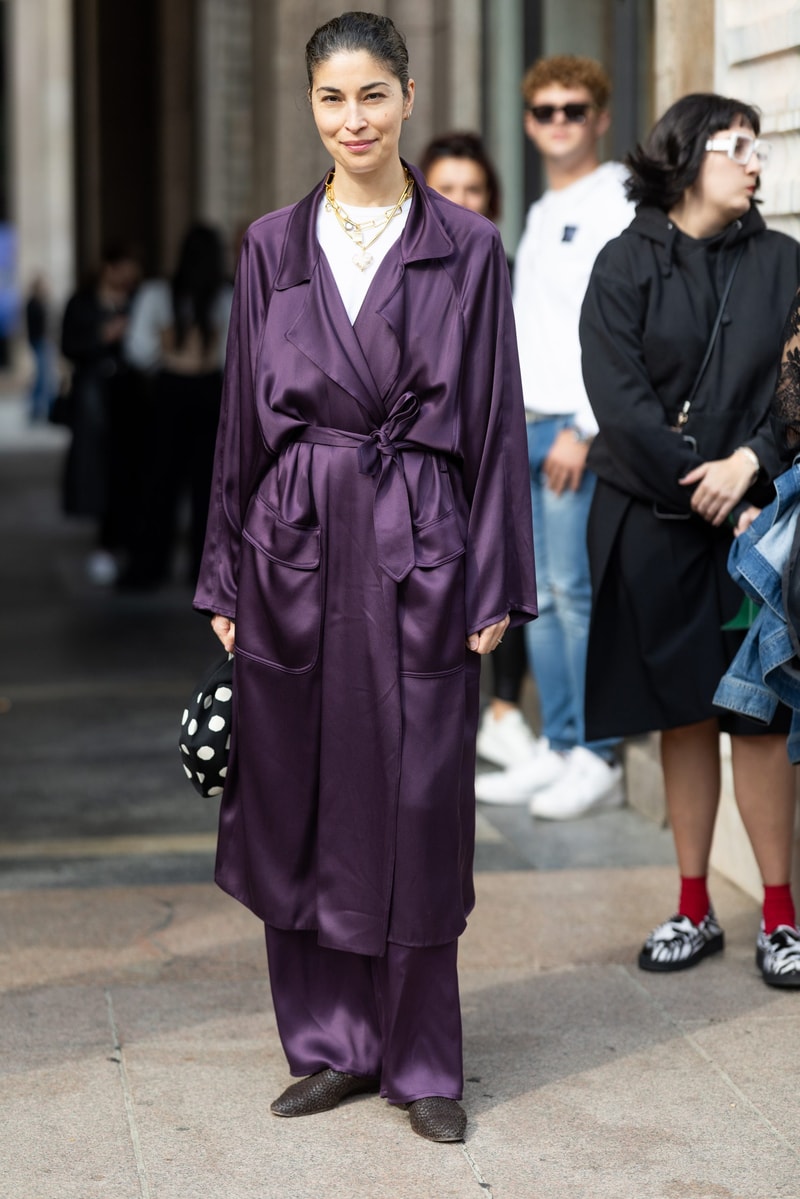 MFW：米蘭時裝週的女生們都在穿什麼？40+ 穿搭整理，為你的秋冬衣櫃提供滿滿靈感