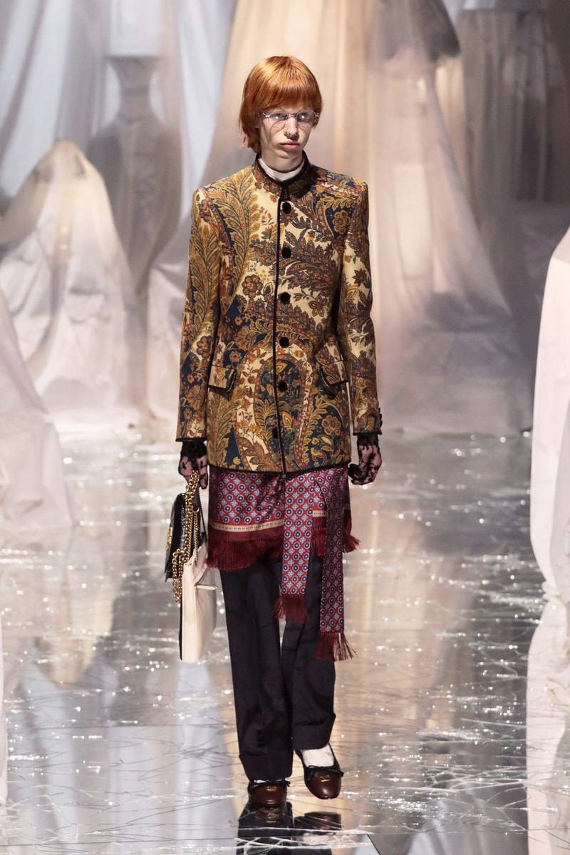 PFW：Alessandro Michele 的 Valentino 時代，以浪漫華麗的波希米亞風格展開序幕