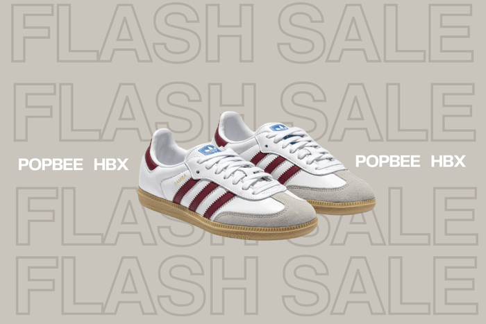 POPBEE × HBX 限量快閃 :一折入手Adidas Samba OG!
