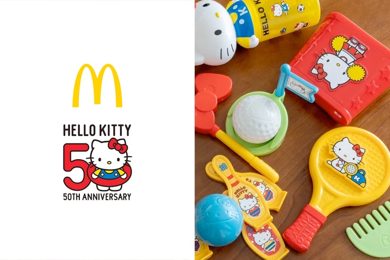 日本麥當勞 x Hello Kitty 兒童餐迷你鏡子、收納盒... 還有超多限定玩具！