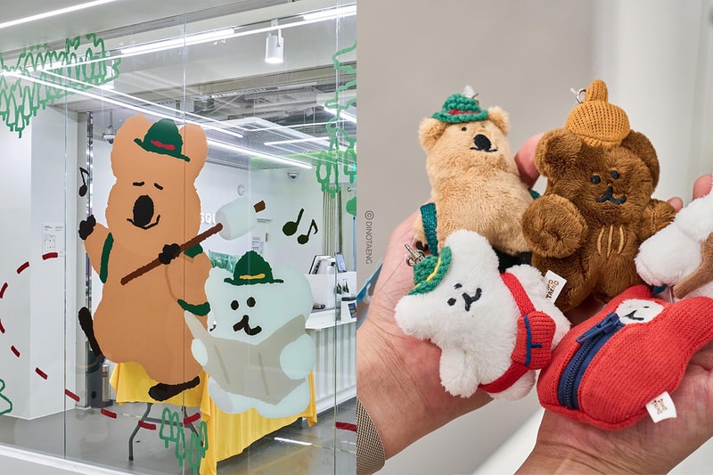 「Quokka & BOBO」森林快閃店明洞登場，10 月 Dinotaeng 再度登台！