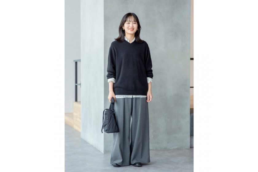 uniqlo:c staff outfit inspiration different hight size