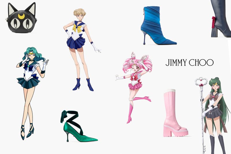 Jimmy Choo x 《美少女戰士》回來了:漫畫迷又發瘋,怎能如此完美複製角色的鞋履!