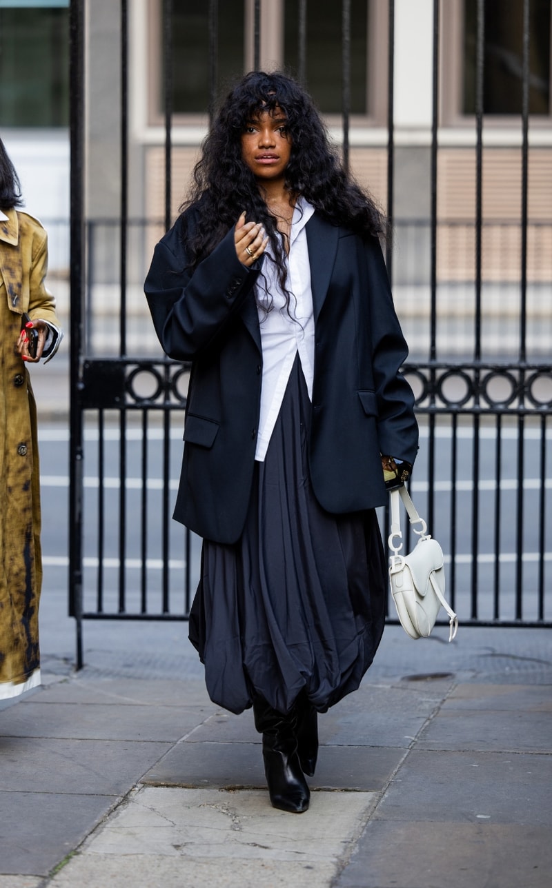 LFW London Fashion Week 2024 Street Style Streetsnaps