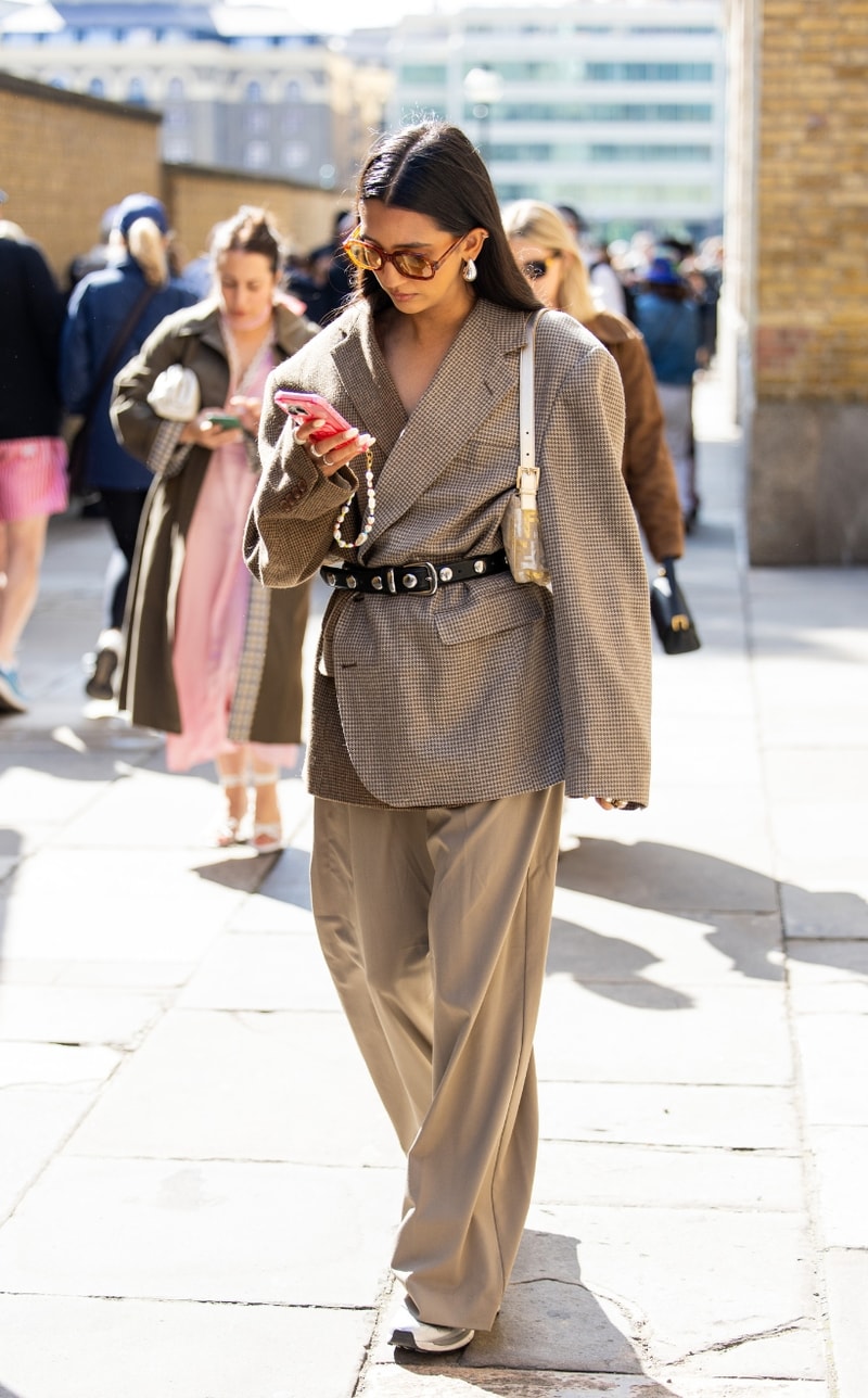 LFW London Fashion Week 2024 Street Style Streetsnaps