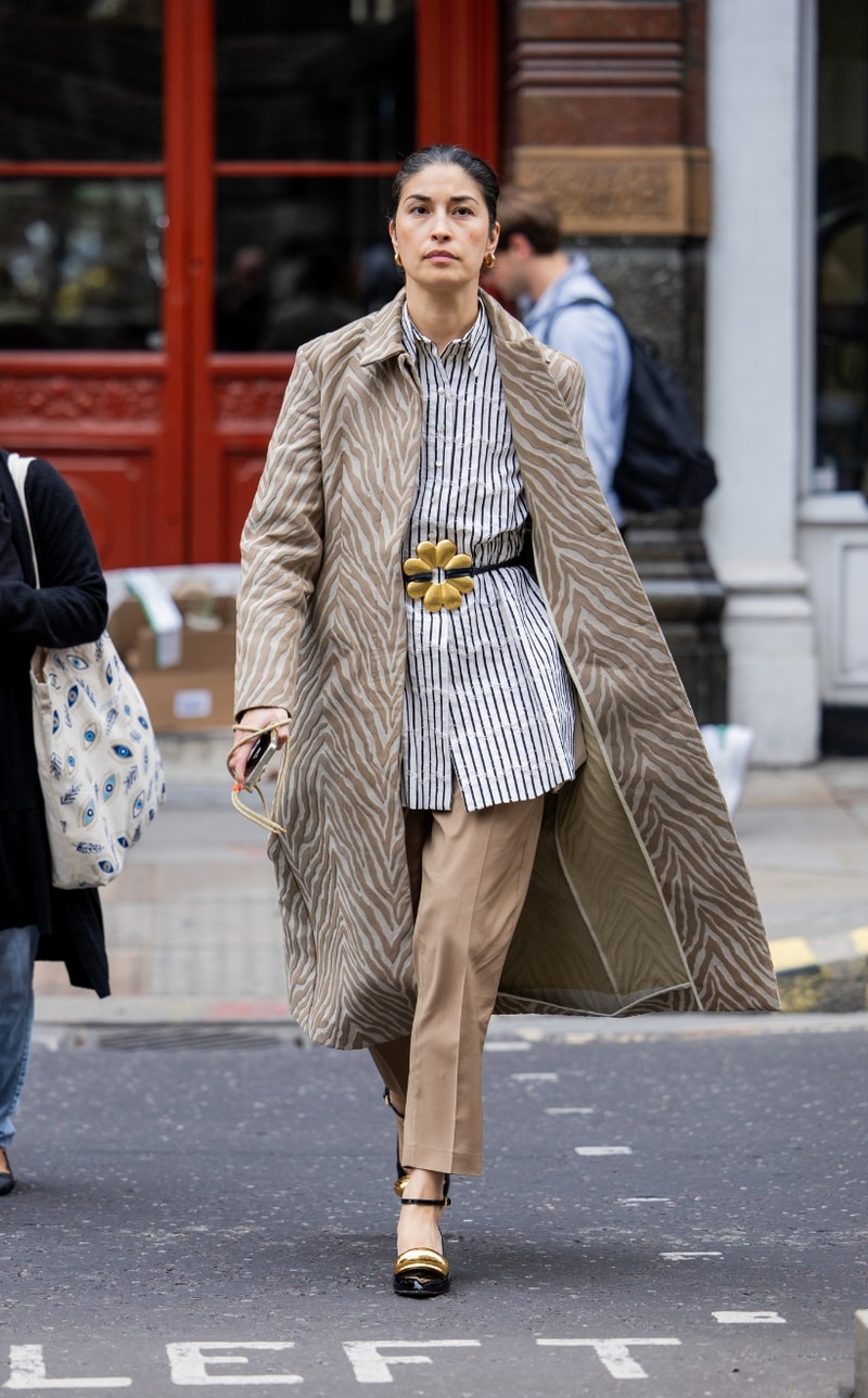 LFW London Fashion Week 2024 Street Style Streetsnaps