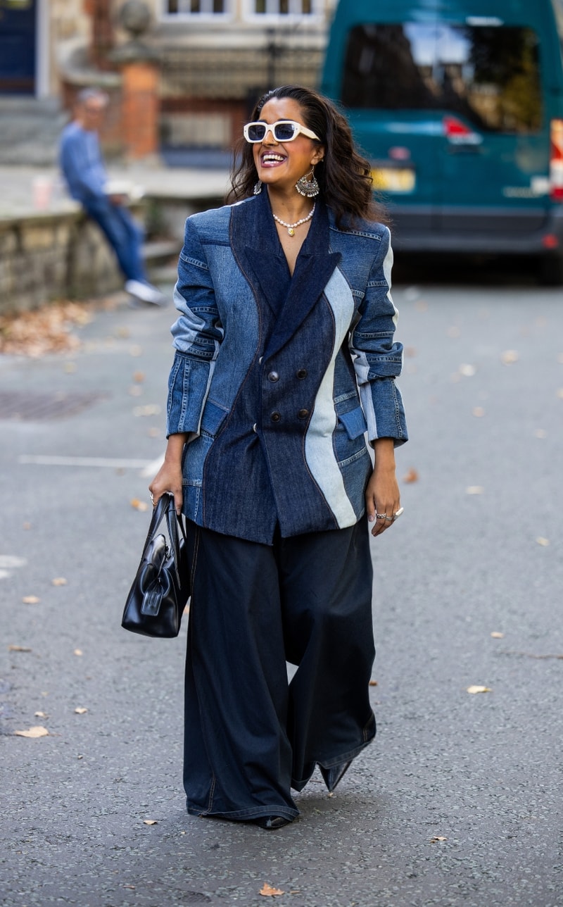 LFW London Fashion Week 2024 Street Style Streetsnaps
