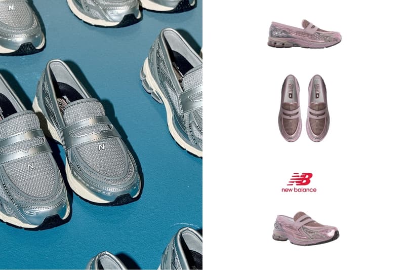機能少女感:New Balance 即將推出的金屬粉紅配色樂福鞋,彰顯型格夢幻風