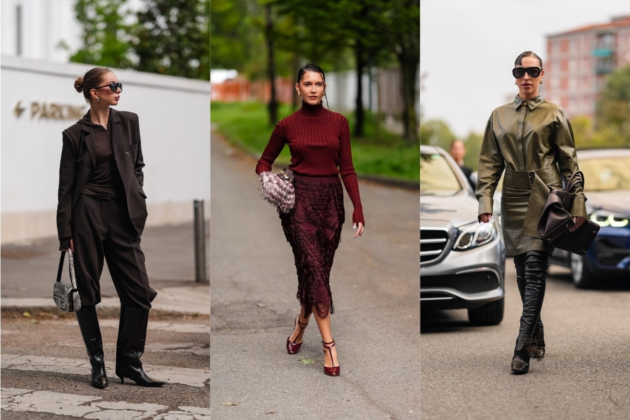MFW:米蘭時裝週的女生們都在穿什麼?40+ 穿搭整理,為你的秋冬衣櫃提供滿滿靈感