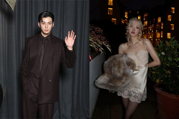 PFW:這個組合是可以免費看的嗎?車銀優、Rosé 一同現身 Saint Laurent 大秀!