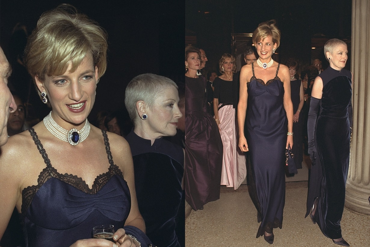 戴安娜王妃唯一一次出席 Met Gala:穿上 Dior 禮服,還在最後一秒把原有設計撕掉了!