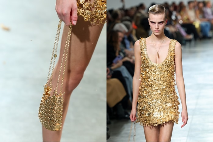 PFW:可能是世上最昂貴的手袋?Rabanne 推出新款 1969 Nano ,以 18 克拉黃金製成