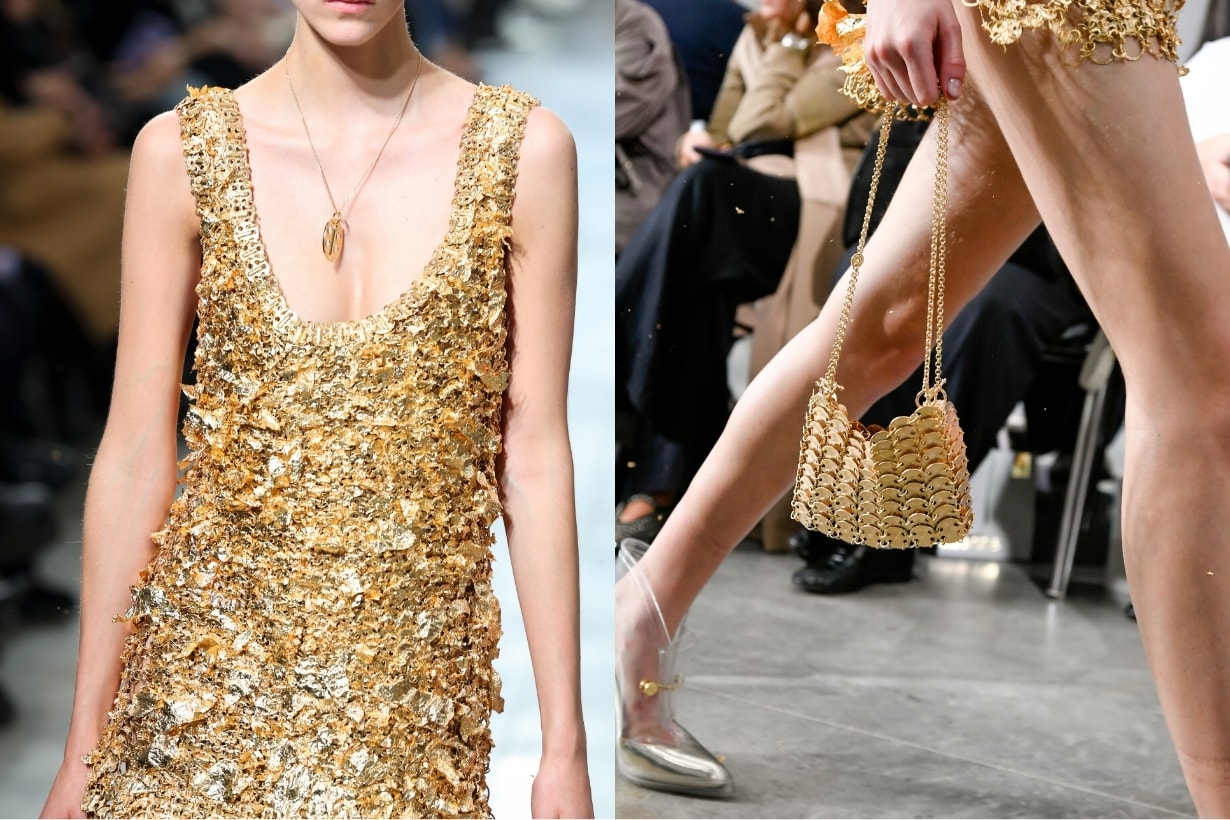 PFW:可能是世上最昂貴的手袋?Rabanne 推出新款 1969 Nano ,以 18 克拉黃金製成