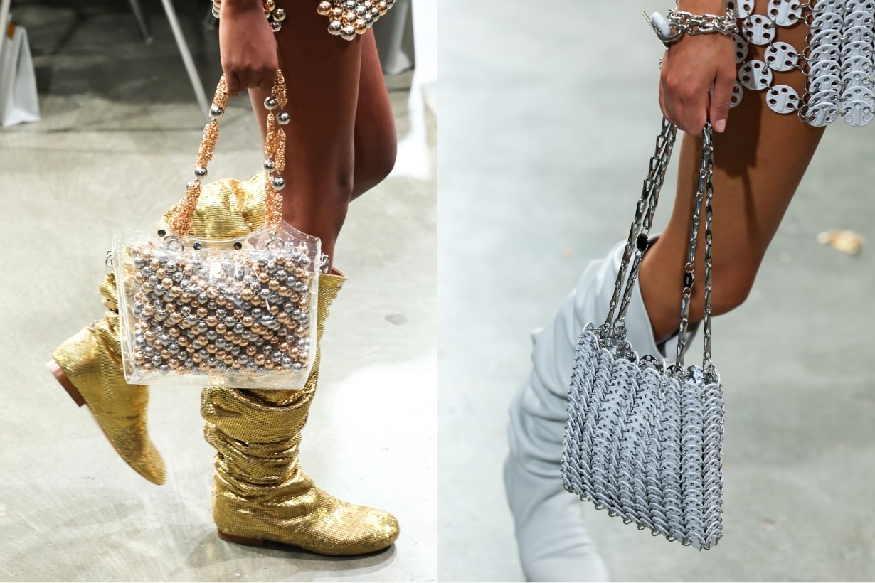 PFW:可能是世上最昂貴的手袋?Rabanne 推出新款 1969 Nano ,以 18 克拉黃金製成