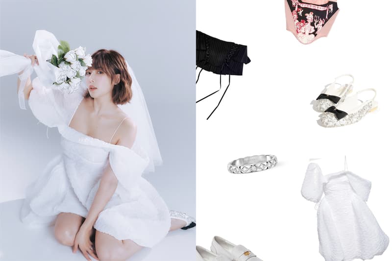 泫雅婚紗照單品整理:Coco Crush 婚戒、Miu Miu 樂福鞋... 還有這些設計品牌!