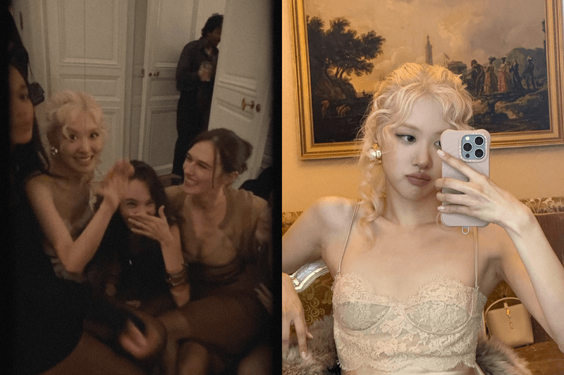 Rosé saint laurent drinking game how to after party pfw