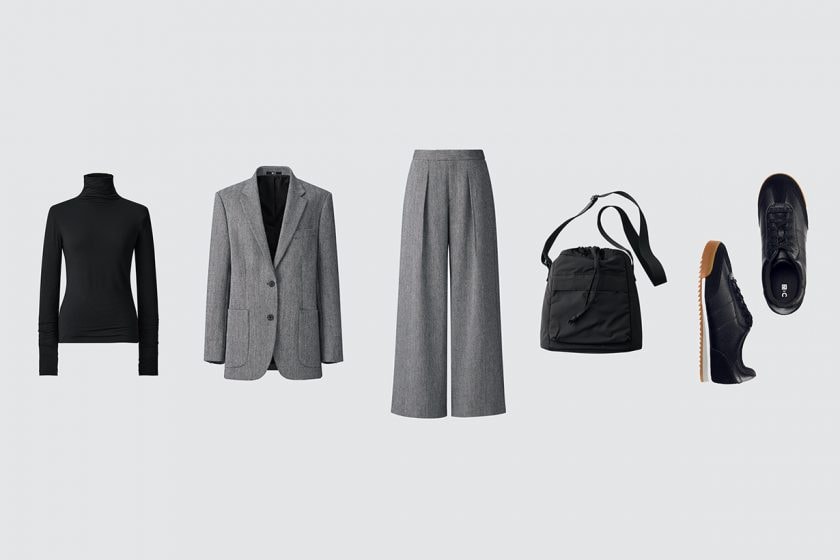 uniqlo:c staff outfit inspiration different hight size