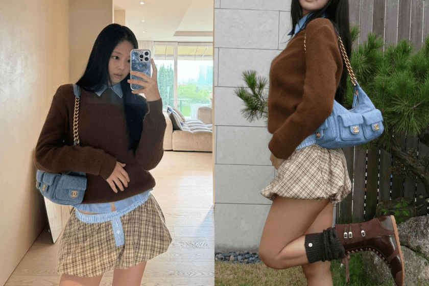 Jennie 還是愛穿它:教你秋天版「花苞澎澎裙」混搭術,穿出不同的迷人風格